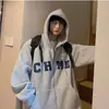 Chamarra con cierre de estilo americano de moda transfronteriza, sudadera con capucha de moda para hombre para primavera y otoño de 2026, nueva marca de moda, sudadera estilo Hong Kong de Instagram