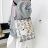 Bolso de gran capacidad para estudiantes universitarias, bolso de hombro tipo bandolera para desplazamientos diarios, japonés 2025
