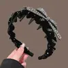 Diadema de Nudo Estilo Coreano de Caña Alta para Mujer 2026 Diadema para el Cabello Pinza para el Cabello Elegante de Alta Gama para Uso Diario