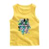 Chaleco para niños, camiseta de verano para niños, elegante, fina, sin mangas, ropa exterior, ropa para niños pequeños y medianos, entrega de una pieza