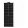 Panel Solar Flexible de 100W para RVs, Yates, Barcos de Pesca, Tiendas de Campaña, Sistema Portátil de Generación de Energía Fuera de Red, Plegable