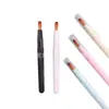 Pincel de Labios Desechable con Tapa, Pincel para Lipstick, Mini Pincel para Brillo de Labios, Principiante Cangzhou Portátil Corrector Delineador Pincel de Maquillaje