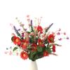 Simulación rama de lavanda de primavera transfronteriza Amazon decoración para el hogar y fiestas arreglo floral de girasol rojo de simulación de primavera