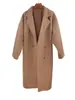 Elegante Abrigo de Lana para Mujer, Nuevo Abrigo de Lana Otoño e Invierno 2024, Gabardina Petite, Estilo Hepburn, Estilo Coreano