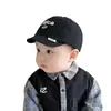 Gorro de Bebé con Visera Corta, Gorra de Béisbol Estilo Coreano con Elegante Bordado de Letras, Gorra Infantil de Primavera y Otoño para Protección Solar al Aire Libre, Moderno