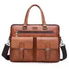 Bolso de Mano con Acabado de Alta Gama, Maletín de Negocios para Computadora, Bolso Cruzado Casual de Gran Capacidad, Maletín para Hombre, Bolso de Mano Moderno