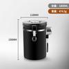 Frasco Sellado de Café de Acero Inoxidable 304 Transfronterizo Alimentos Té Mini Frasco de Vidrio Frasco Almacenamiento Cocina Hogar