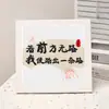 Pintura de diamantes nuevo texto inspirador diy juguetes educativos hechos a mano para niños con marco pintura de diamantes regalo mesa al por mayor