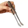 Pinça para Chá de Aço Inoxidável 304 Pinça Pinça Pinça para Folhas de Chá Pinça para Limpeza de Xícaras Ferramenta Antiderrapante para Preparo de Chá Universal para Flores de Seda