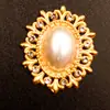 Acessórios de cabelo de liga de pérola multifacetada com strass de novo estilo coreano acessórios diy adorno de noiva sapatos roupas bolsa acessórios feitos à mão