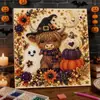 Venta Directa de Fábrica 5D Halloween Pintura de Perlas Transfronterizo Amazon AliExpress DIY Pintura de Diamantes 3D Decoración de Pared
