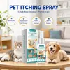 Spray para la Picazón de Mascotas para Gatos y Perros, Spray Universal para el Cuidado de la Piel, Spray para el Cuidado Externo de la Piel de Gatos y Perros