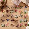 Yuezhenye Serie Rapsodia de Primavera 30 Piezas de Tarjetas Transparentes Vintage para Decoración de Diario Materiales DIY Pegatinas de Mascotas