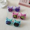 Gafas infantiles Kuromi niña bebé princesa lazo gafas de sol moda niña niño pasarela salida de primavera transfronterizo genial