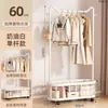 Cabideiro de Chão para Quarto Cabideiro Doméstico Removível Cabideiro de Secagem de Roupas Leve de Luxo Cabideiro Interno Cabideiro Simples