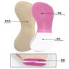 Almohadillas de Talón de Piel de Cerdo, Engrosadas, Transpirables, Absorbentes de Sudor, Anti-Desgaste, Antideslizantes, Pegatinas de Talón para Hombres y Mujeres, En Stock
