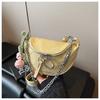 Tendencia Nicho Transfronteriza Verano 2026 Bolso de Hombro Nuevo con Hombro Caído Bolso Cruzado de Cadena de Moda Bolso de Mujer Estilo Simple de PU