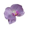 Cabeça de flor Phalaenopsis tamanho pequeno flor artificial flor falsa chapéu sapatos de praia roupa flor decorativa feita à mão material para flor DIY