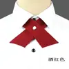 Uniforme JK Uniforme Escolar Nudo Cruzado Estilo Coreano Camisa Corbata de Lazo Cuello Lazo de Flor Accesorios Cosa Pequeña