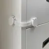 Cerradura de Seguridad para Niños sin Taladro Transfronteriza, Cerradura Multifuncional para Bebés, Cerradura para Cajón de Oficina, Refrigerador y Congelador