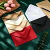 Sobre de Papel Kraft Simple Retro en Blanco Venta al por Mayor Tarjeta de Felicitación Invitación Postal Portatarjetas Cupón de Semillas Bolsa de Regalo