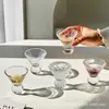 Juego de té de cristal estilo japonés al por mayor en stock, taza de té, taza de maestro, taza resistente a altas temperaturas, taza de degustación de té estilo chino, copa de licor