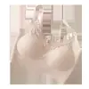 Sujetador sin costuras, Base líquida tipo maquillaje, Push-up, Sin varillas, Sujetador de espalda bonita, Encaje, Minimizador de busto grande, Lencería con copa fija para mujer