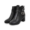 Fábrica 2026 Novo Estilo Outono/Inverno 2026 Botas Femininas Estilo Martin Acadêmico, Botas Curtas, Tamanhos Grandes 31-45, Exportação