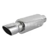 Tubo de escape de acero inoxidable modificado para coche directo de fábrica interfaz de 63 mm silenciador trasero universal tambor en línea