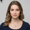 Knn-1047 Diseño de Nicho Collar de Delfín para Mujer Dibujos Animados Cadena para Clavícula Transfronteriza Lujo Accesible Accesorios de Colgante de Gama Alta