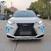 Kit de Carroceria para Para-choque Dianteiro e Traseiro Modificado Lexus Lx570 para Rav4 2020+