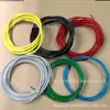Suministro de cable de acero galvanizado negro 3MM4MM recubierto de plástico 5mm cable de acero inoxidable transparente