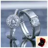 Anillos de Pareja Japoneses y Coreanos, Anillos de Boda con Diamantes Artificiales, Propuesta en Vivo, Anillos Falsos, Accesorios de Boda de Moda para Mujer, Estilo Popular de Moda