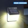 Luces solares para escalones, luces para cercas exteriores, luces para cercas, luces impermeables para escaleras, luces para escaleras de patio, luces solares para escalones