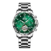Exclusivo para comercio exterior, el nuevo reloj mecánico automático multifuncional para hombre, modelo 8715, es moderno y elegante