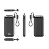 Carregador Portátil Super Rápido 22.5W 20000mAh Presente Mini Leve Carregador Portátil Móvel com Cabo Logotipo Personalizado