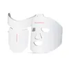 Máscara Facial de LED Vermelho 510k Máscara Facial Fotônica de Luz Vermelha e Azul Dispositivo de Beleza Facial de Silicone Líquido
