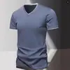 Camiseta Casual de Manga Corta para Hombre 2026 Camiseta con Estampado Digital Camiseta de Manga Corta con Cuello en V para Hombre Exclusivamente para Venta al por Mayor de Comercio Exterior