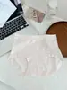 Venda en X, microcompresión, control de abdomen, tiro alto, entrepierna 100% algodón, calzones triangulares amigables con la piel para mujer