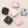 Bolsa Fofa de Desenho Animado para Armazenamento de Absorventes Grande Capacidade Pequena Bolsa para Armazenamento de Absorventes para Meninas Bio-período Bolsa Portátil para Menstruação