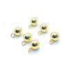 Suministro Directo del Fabricante de Accesorios de Joyería de Acero Inoxidable, Colgantes de Cuentas Redondas Sólidas, Cuentas para Cadena de Cola de Pulsera DIY, Broches para Joyería
