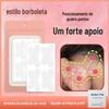 Borboleta em forma de orelha de elfo folheado orelha mudança vento orelha correção orelha remendo suporte em forma orelha remendo foto estilo rosto grande pequeno