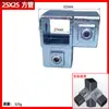 Conector de unión rápido para tubo cuadrado de hierro galvanizado de 40x40 mm Abrazadera de fijación para tubo cuadrado de 25x25 de acero cuadrado No requiere soldadura