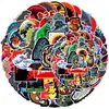 50 Pegatinas de Graffiti de Series de TV Americanas Sin Repetir para Carrocería de Coche, Computadora, Patineta, Pegatinas Impermeables de Dibujos Animados, Calcomanías de Series de TV Americanas al por Mayor