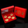 Prata ouro fortuna lingote de ouro terno ornamentos presente escritório jóias vai vender presentes de negócios terno atacado