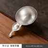 Venta al por mayor de fábrica colador de té de metal colador de té accesorios para juego de té kung fu colador de té colador de té creativo con asa de alta gama