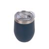 Copo Popular Transfronteiriço de 360ml Casca de Ovo, Porta-Ovo de Aço Inoxidável 304, Copo Térmico, Alto Valor Estético, Compacto, Copo de Beber Direto em Formato U