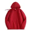 Sudadera con capucha de color sólido gris hierro de 600 g de peso pesado con forro polar para hombre, cálida y holgada para otoño e invierno, sudadera con capucha de forro polar zorro plateado