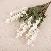 Liquidación 90% de descuento Flores Artificiales 7 Ramas Lavanda Enrollada Espuma Venta al por Mayor Flores Falsas Decoración del Hogar Estilo Ins Transfronterizo Decoración de Bodas