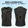 Colete de Basquete Anticolisão Transfronteiriço, Equipamento de Proteção de Rugby Esportivo Respirável Justo, Colete de Futebol para Treinamento e Competição de Goleiro